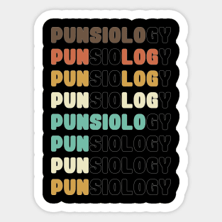 Retro Puns for Everyone Sticker